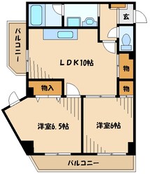 エルドメーヌ志村の物件間取画像